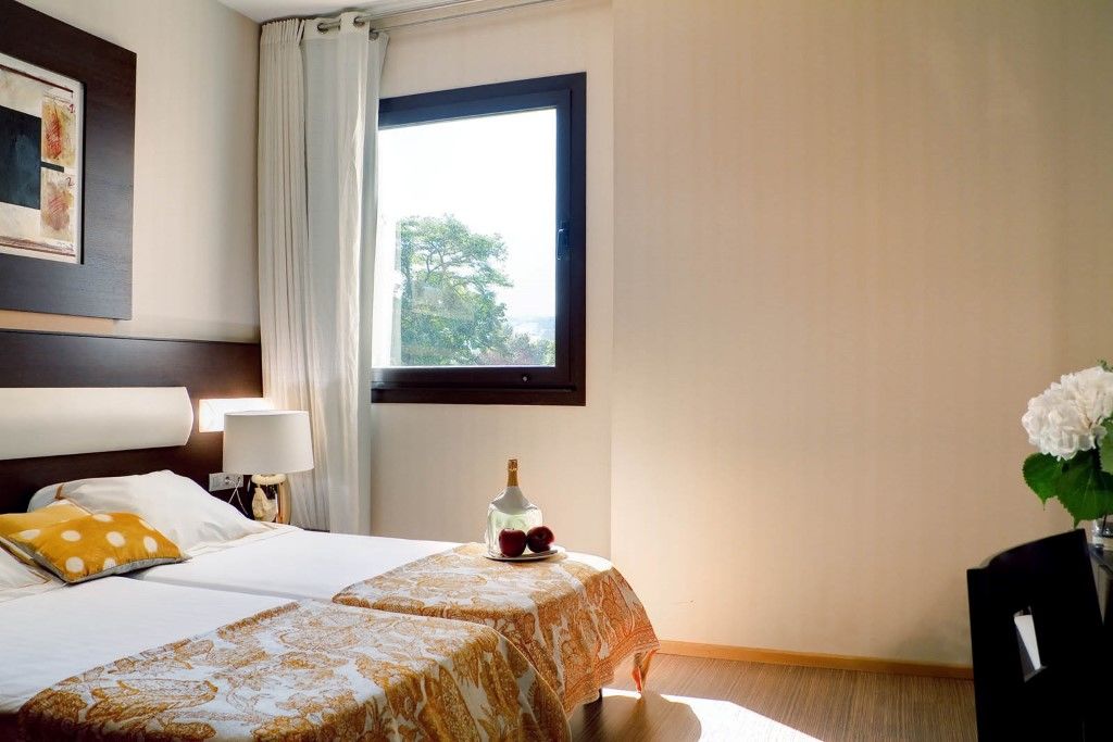 Oca Palacio De La Llorea Hotel & Spa デバ エクステリア 写真